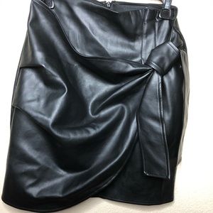 Leather Express Pencil Skirt